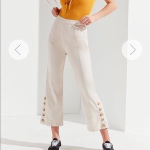UO cropped linen pants